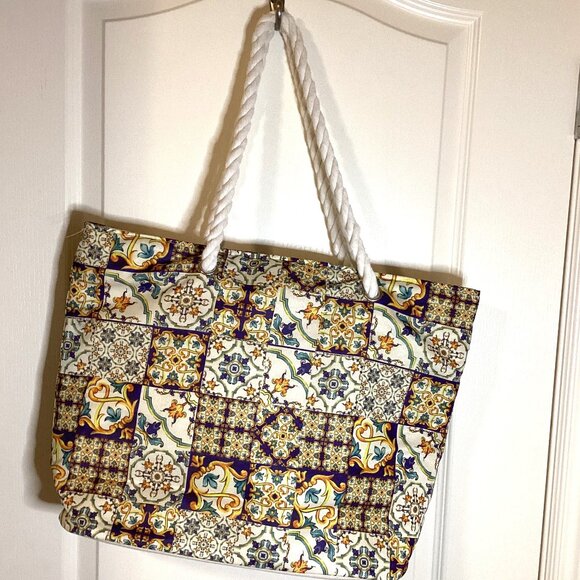 Bailey 44 Women's Strapless Striped Summer Dress + Sorrento Italia Beach Bag - Picture 3 of 11